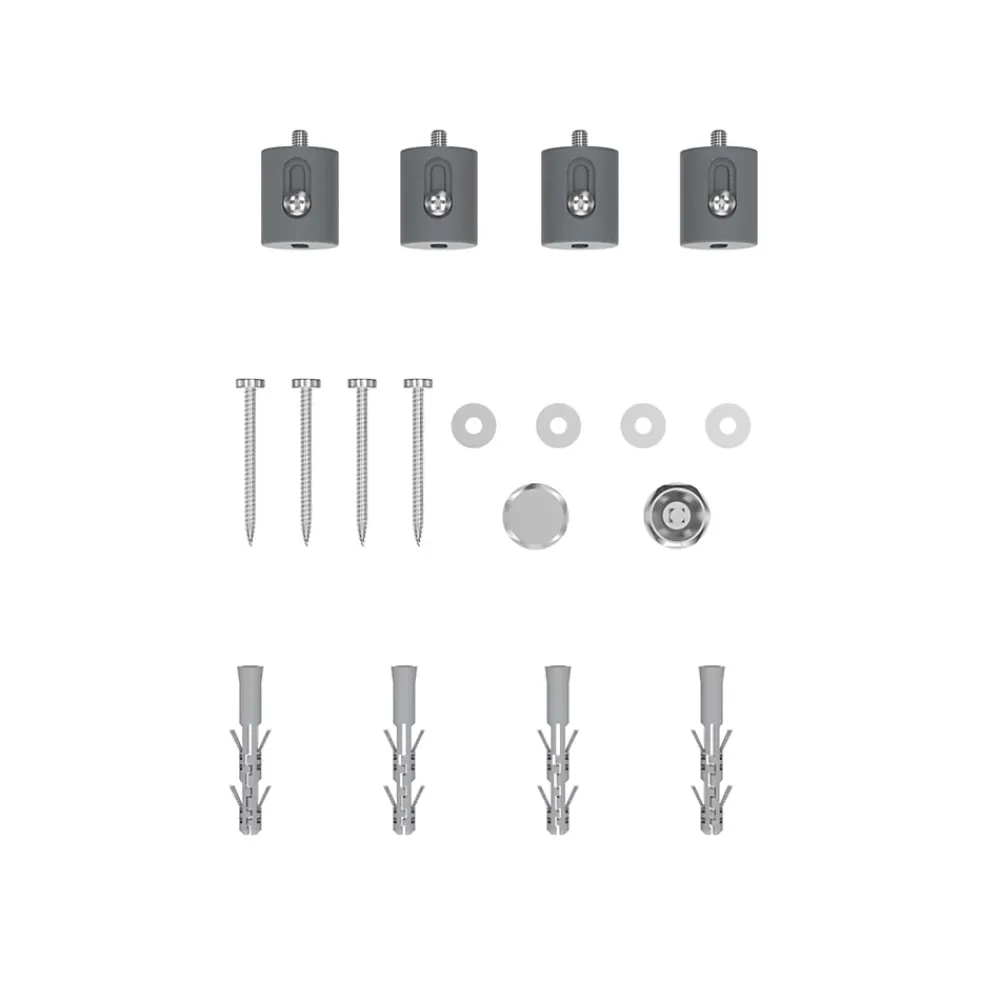 GoodHome Sèche-serviettes eau chaude en acier Aspley argent 413W