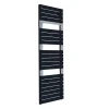 Sauter Sèche-serviettes eau chaude en acier Asama anthracite 715W