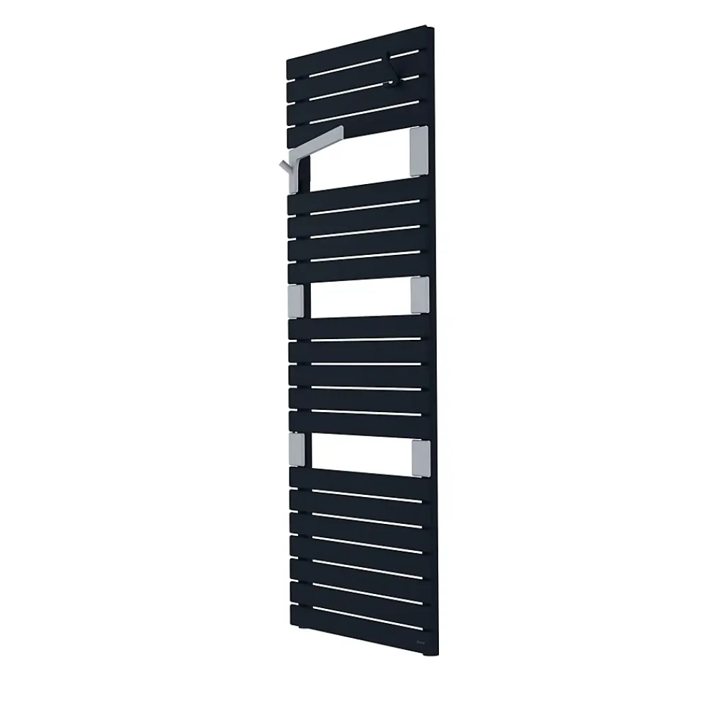 Sauter Sèche-serviettes eau chaude en acier Asama anthracite 715W