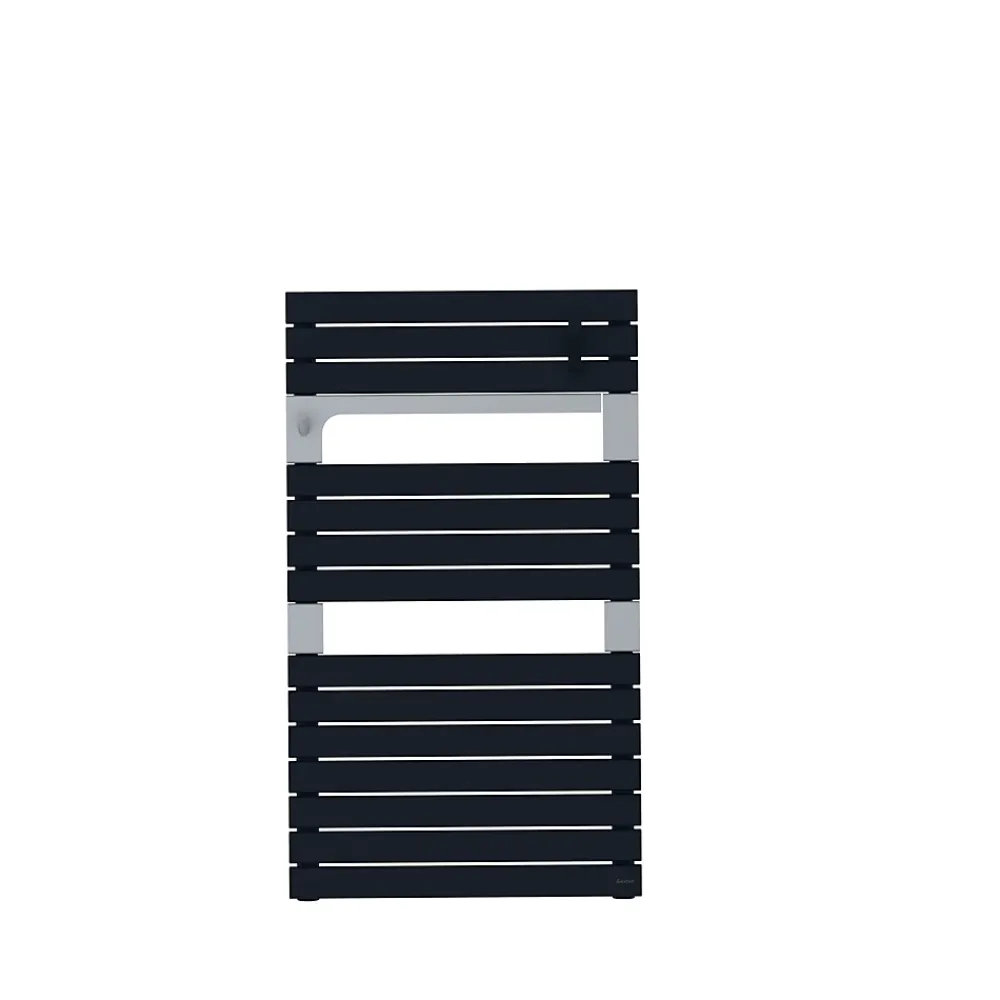 Sauter Sèche-serviettes eau chaude en acier Asama anthracite 715W
