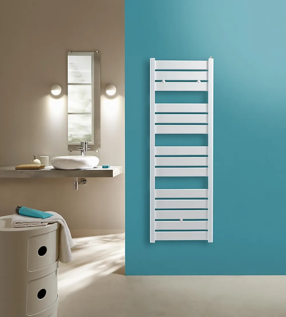 Acova Sèche-serviettes eau chaude en acier Madras blanc 625W