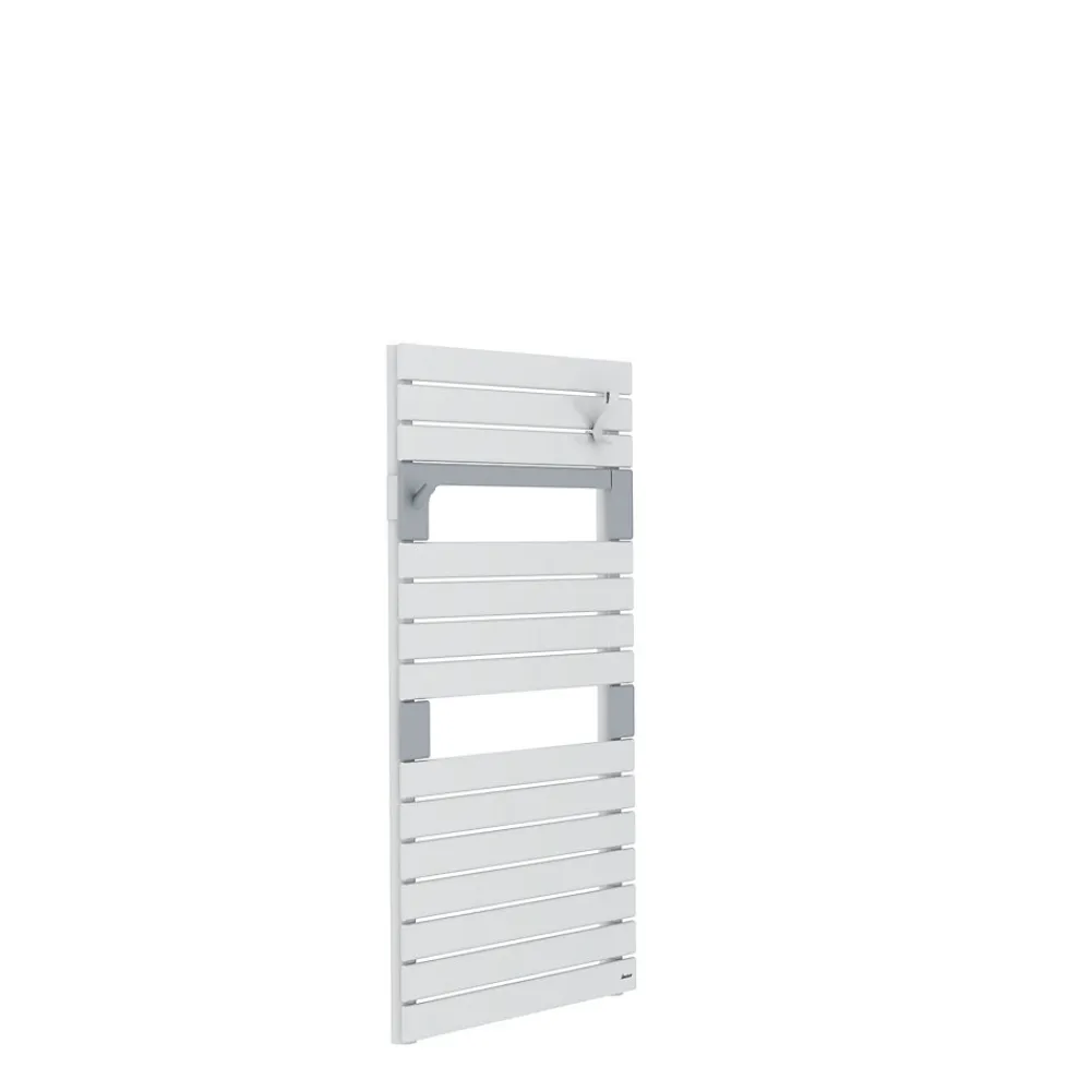 Sauter Sèche-serviettes eau chaude en acier Asama blanc 510W
