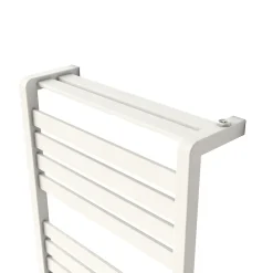 Sèche-Serviettes Eau Chaude|GoodHome Sèche-serviettes eau chaude en acier Loreto vertical blanc 679 W