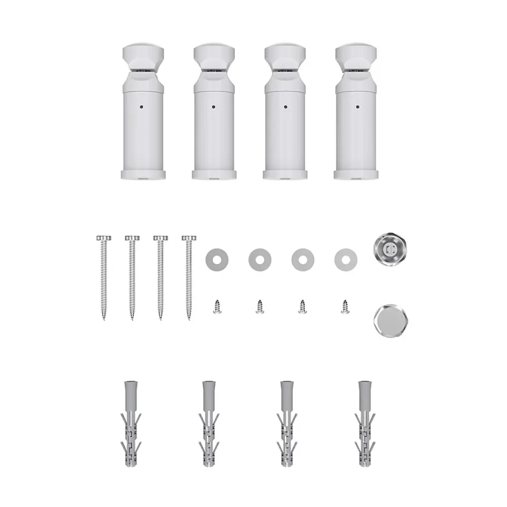 Sèche-Serviettes Eau Chaude|Flomasta Sèche-serviettes eau chaude plat en acier blanc 609W