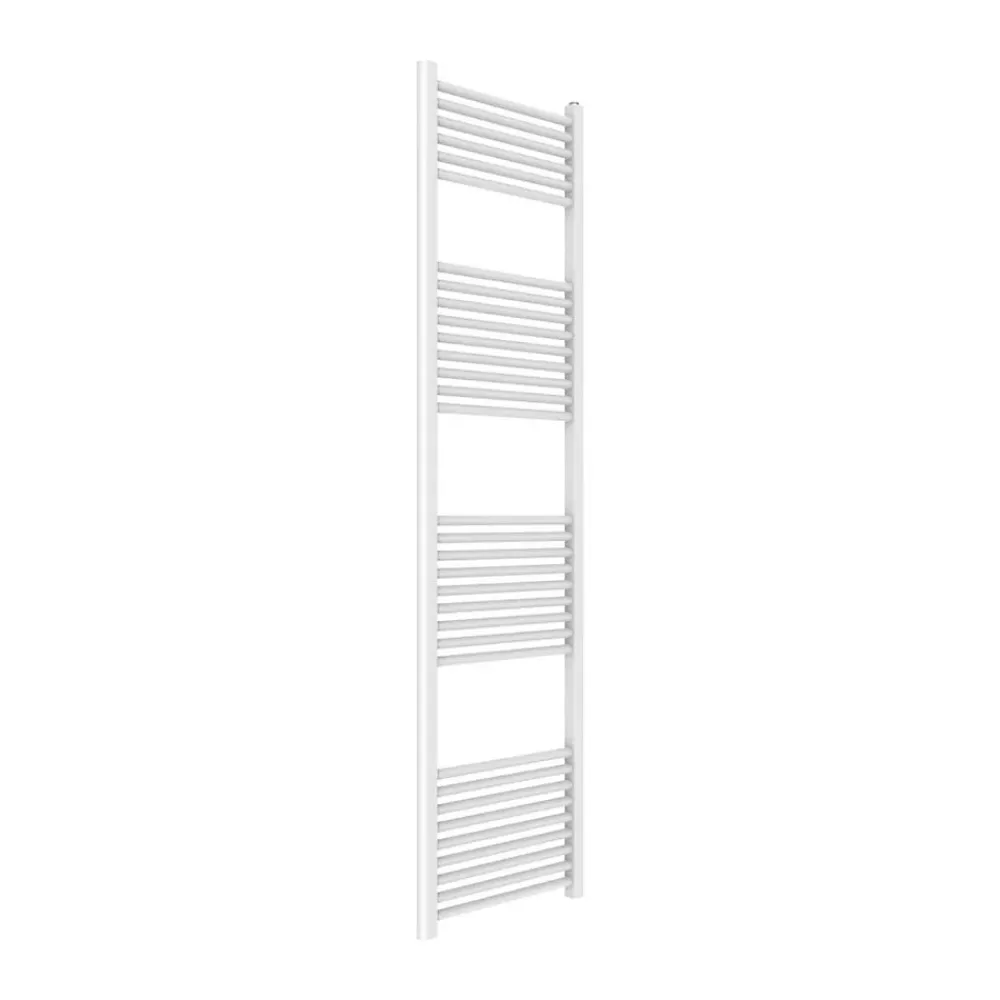 Sèche-Serviettes Eau Chaude|Kiamami Valentina Sèche-Serviettes En Acier Blanc 50X180 Avec 9+9+9+6 Tubes Horizontaux