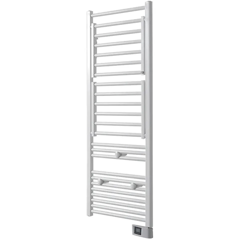 Sèche-Serviettes Électrique|Deltacalor Sèche-serviettes électrique à inertie fluide Papillon2 500W blanc