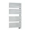 Sèche-Serviettes Électrique|Deltacalor Sèche-serviettes électrique asymétrique 500W blanc 5m²