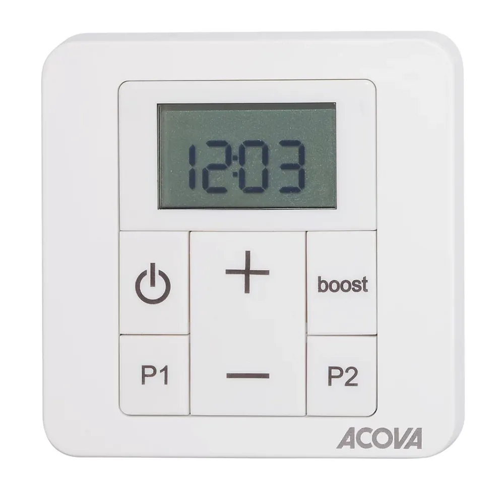 Sèche-Serviettes Soufflant|Acova Sèche-serviettes électrique à inertie fluide Astrakan +Air grey aluminium 750W + soufflerie 1000W