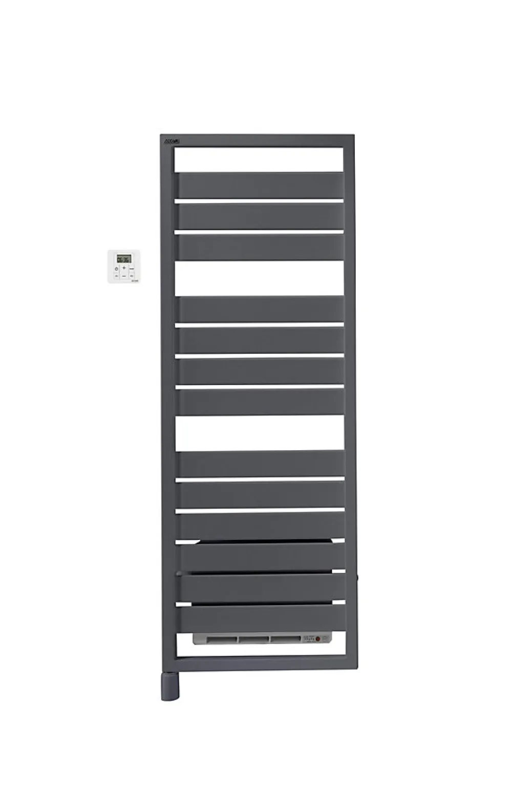 Acova Sèche-serviettes électrique à inertie fluide Astrakan +Air anthracite 750W + soufflerie 1000W