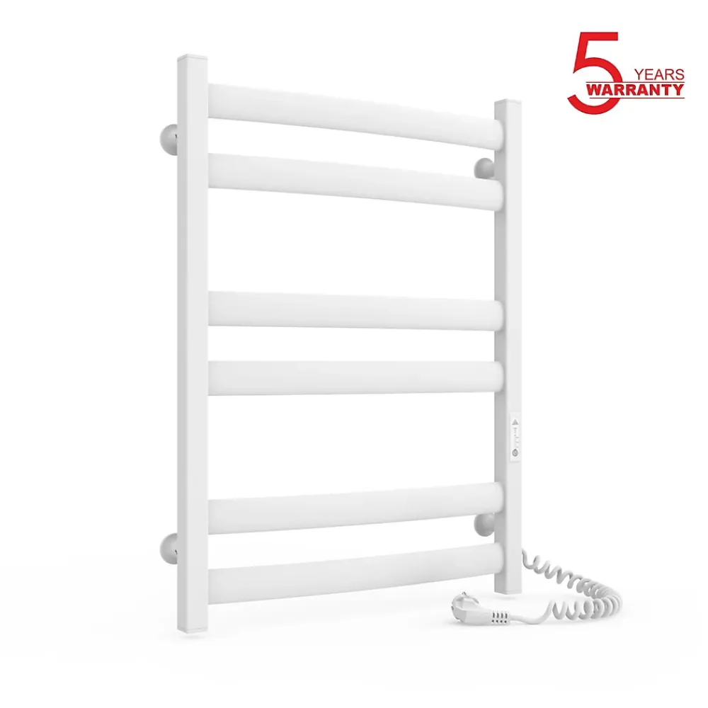 Sèche-Serviettes Électrique|Laris Sèche-serviettes électrique ATLANT 500x700 avec minuterie ECO, 160W, Blanc