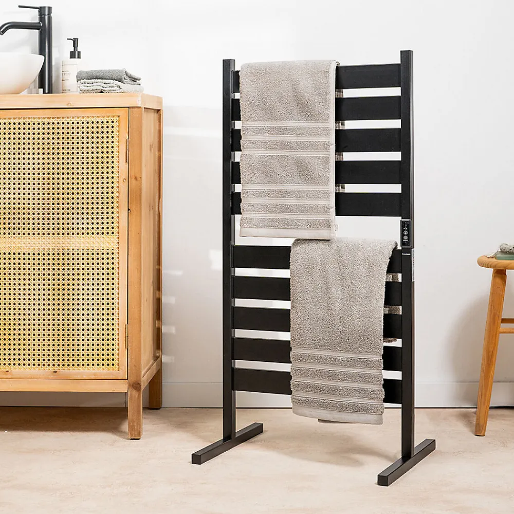 InnovaGoods Sèche-Serviettes électrique pour mur ou sol 10 Barres