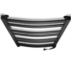 Laris Sèche-serviettes électrique ATLANT 500x900 avec minuterie ECO, 210W, Noir