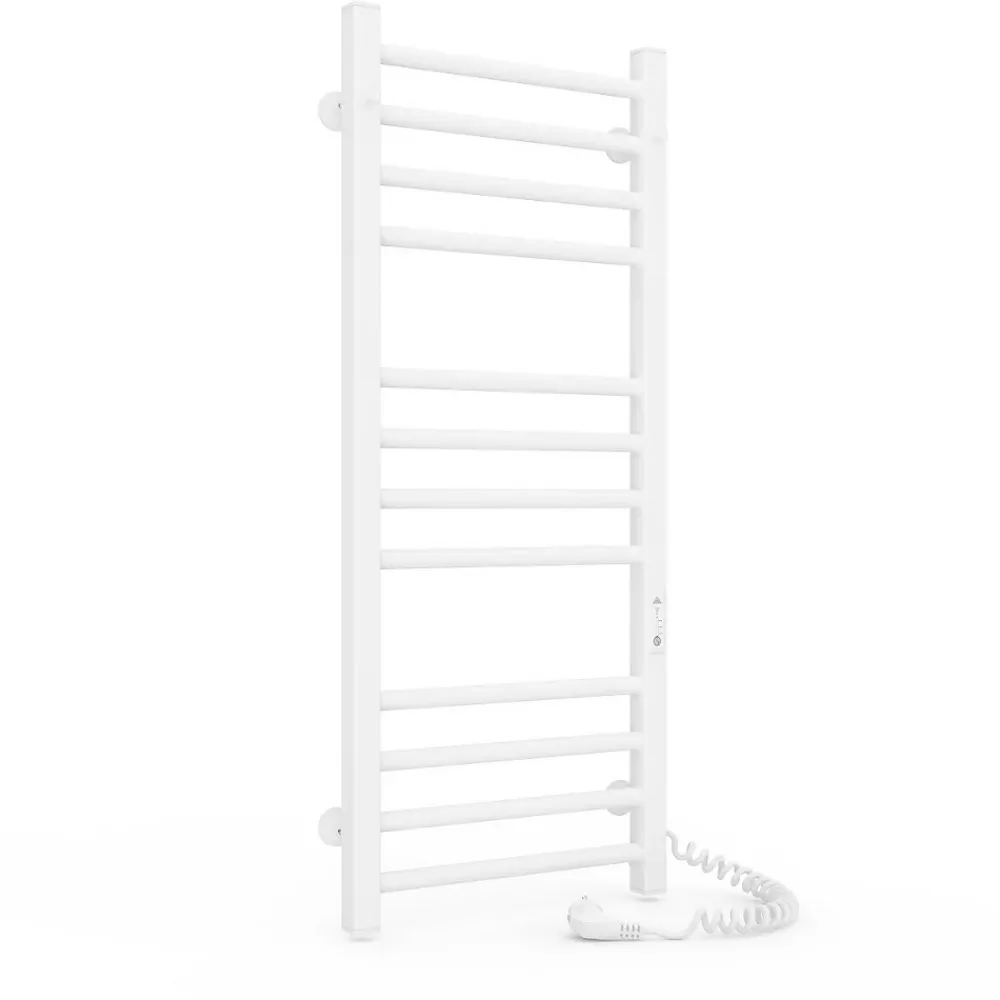 Laris Sèche-serviettes électrique ALFA 500x1200 avec minuterie ECO, 225W, Blanc