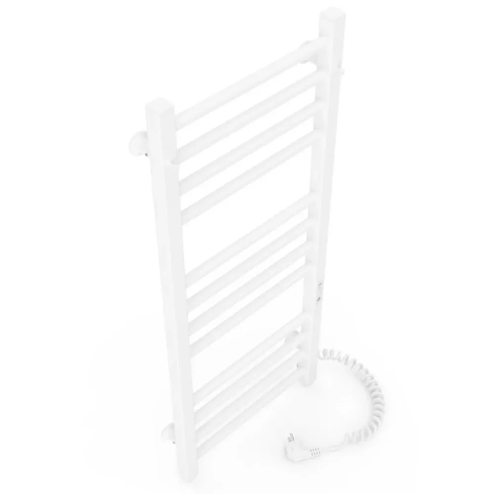 Laris Sèche-serviettes électrique ALFA 500x1200 avec minuterie ECO, 225W, Blanc