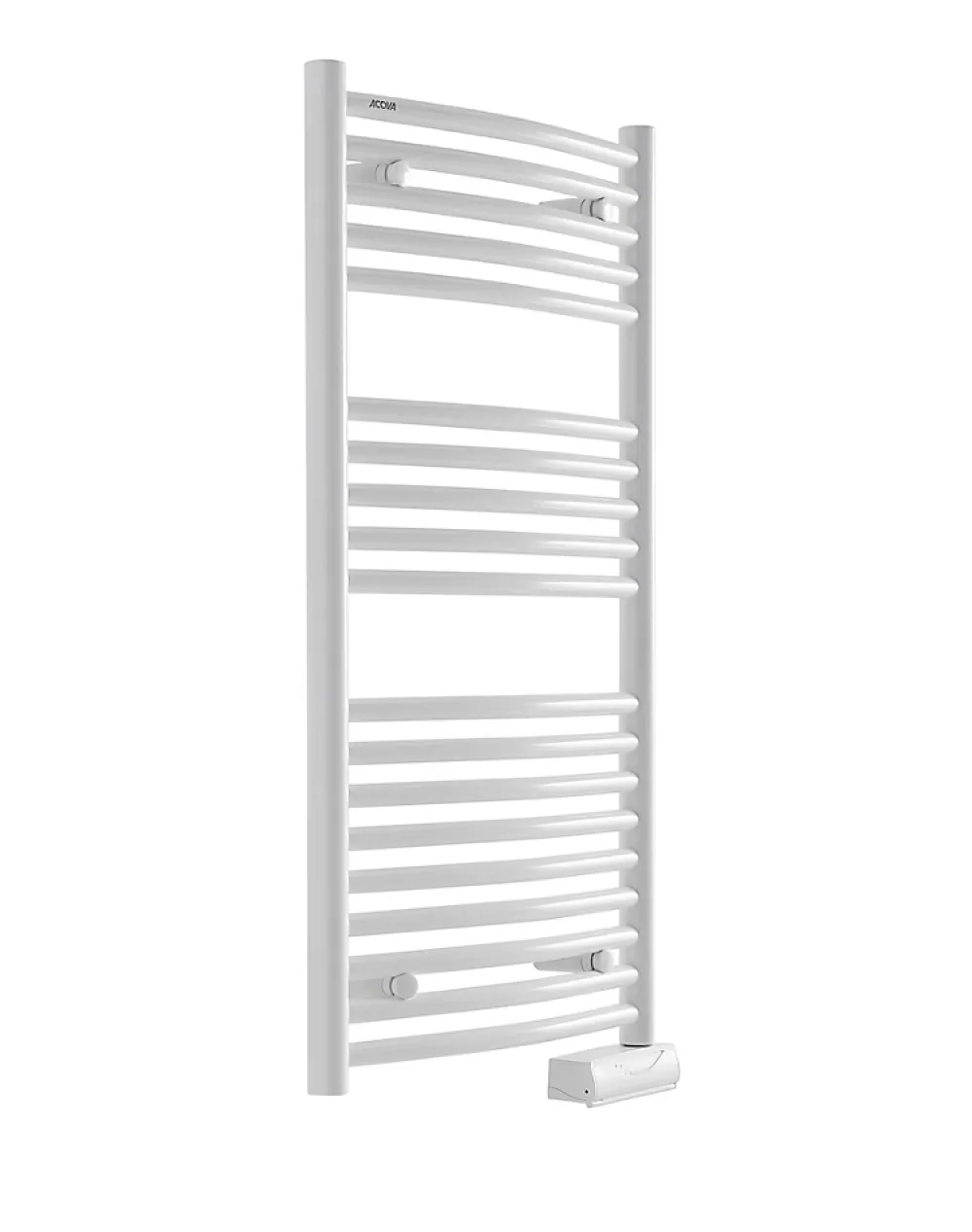 Sèche-Serviettes Électrique|Acova Sèche-serviettes électrique à inertie fluide Batik blanc 500W