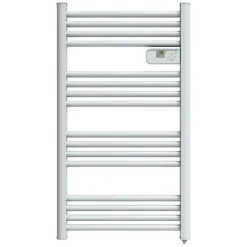 Sèche-Serviettes Électrique|Carrera Sèche-serviettes électrique à inertie sèche Alani blanc 500W