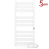 Laris Sèche-serviettes électrique GEFEST PREMIUM 500x1200 avec minuterie ECO, 380W, Blanc