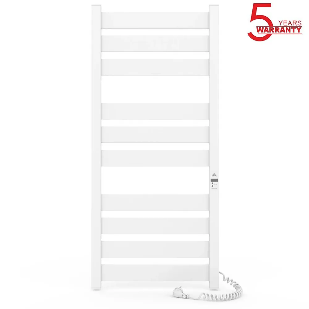 Laris Sèche-serviettes électrique GEFEST PREMIUM 500x1200 avec minuterie ECO, 380W, Blanc