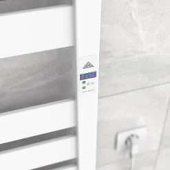 Laris Sèche-serviettes électrique GEFEST PREMIUM 500x1200 avec minuterie ECO, 380W, Blanc