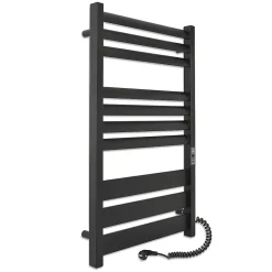 Sèche-Serviettes Électrique|Laris Sèche-serviettes électrique LAVINA 500x900 avec minuterie ECO, 280W, Noir