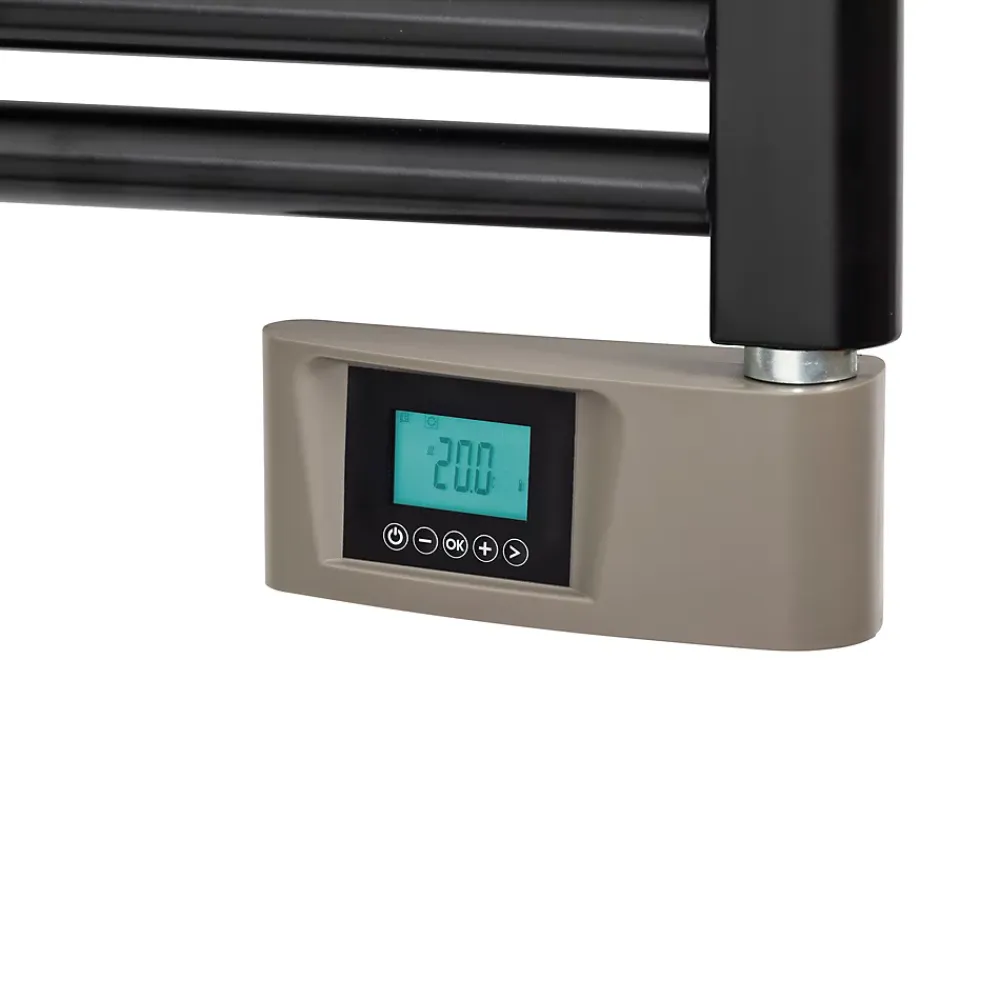 Deltacalor Sèche-serviettes électrique à inertie fluide Papillon2 500W noir