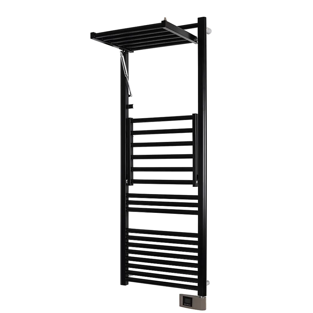 Deltacalor Sèche-serviettes électrique à inertie fluide Papillon2 500W noir