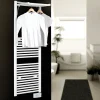 Deltacalor Sèche-serviettes électrique à inertie fluide Stendino 750W blanc