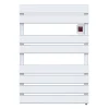 Sèche-serviettes électrique à inertie fluide Kalia Cameron blanc soufflerie 500W