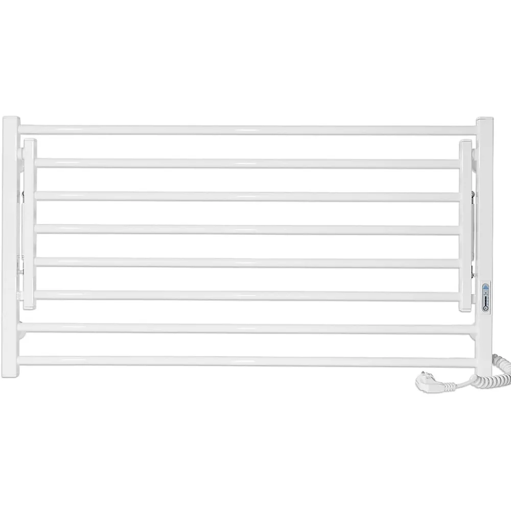 Sèche-Serviettes Électrique|Laris Sèche-serviettes électrique ASTOR 1000x540 avec minuterie ECO, 225W, Blanc