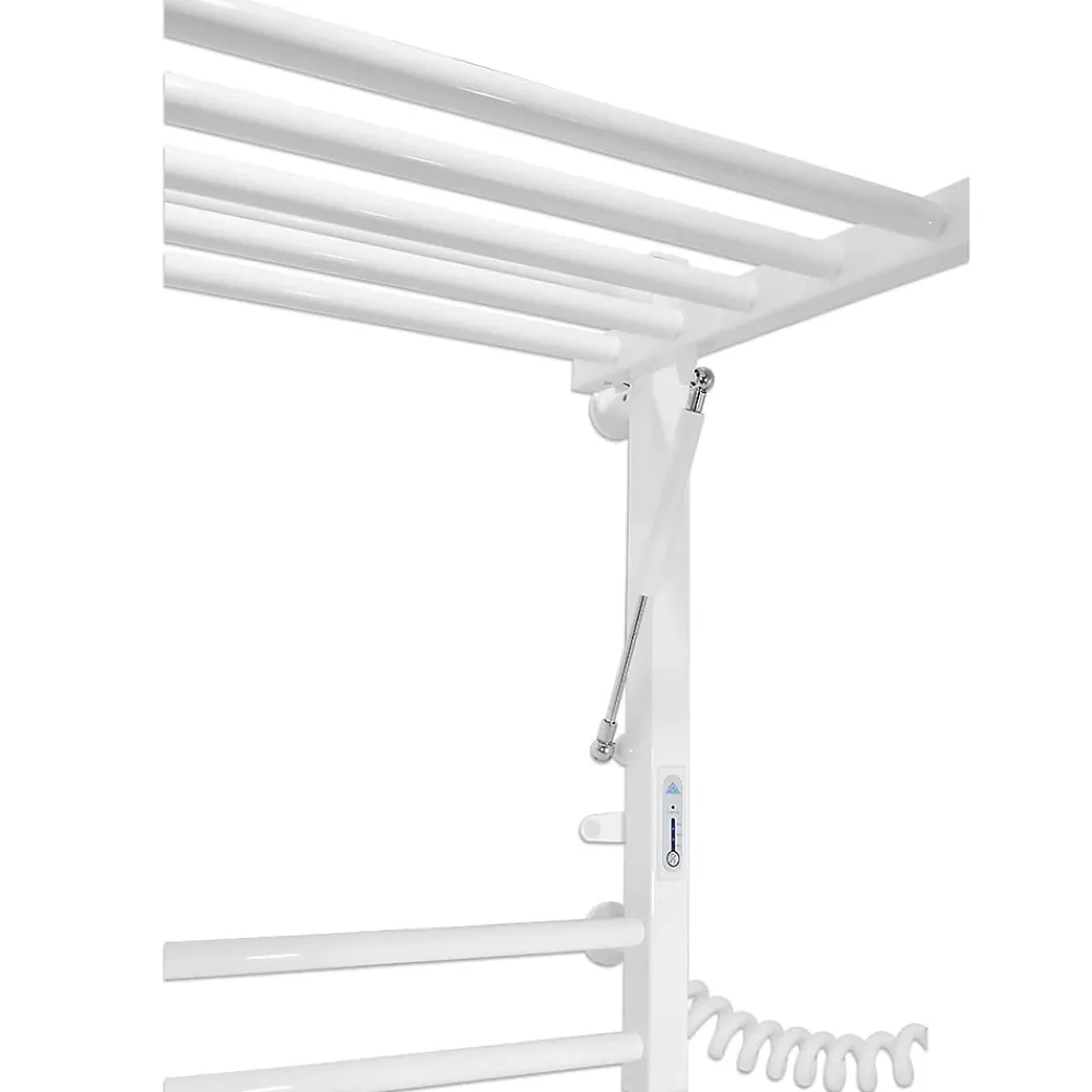 Sèche-Serviettes Électrique|Laris Sèche-serviettes électrique ASTOR 1000x540 avec minuterie ECO, 225W, Blanc