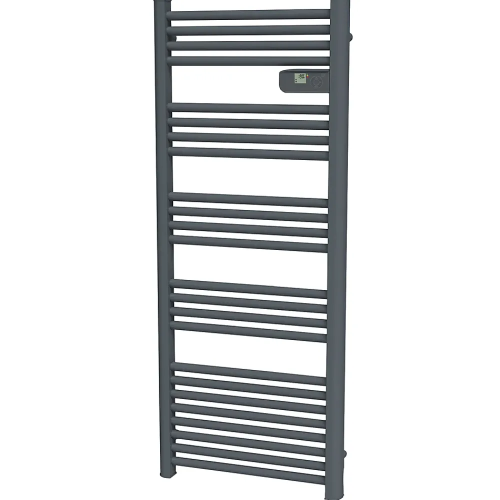 Carrera Sèche-serviettes électrique à inertie sèche Alani 500W gris anthracite