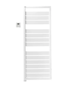 Sèche-Serviettes Électrique|Acova Sèche-serviettes électrique à inertie fluide Astrakan blanc 750W