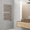 Deltacalor Sèche-serviettes électrique asymétrique 500W beige 5m²