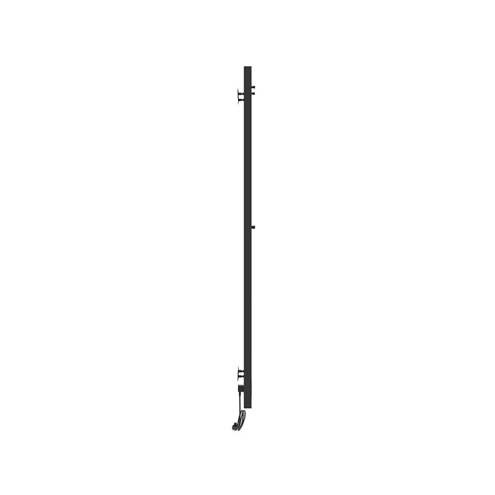 Sèche-Serviettes Électrique|Laris Sèche-serviettes électrique DUET 80x1200 avec minuterie ECO, 80W, Noir