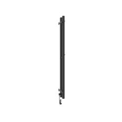 Sèche-Serviettes Électrique|Laris Sèche-serviettes électrique DUET 80x1200 avec minuterie ECO, 80W, Noir