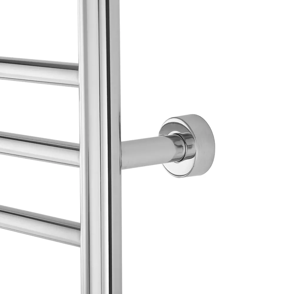 Sèche-Serviettes Électrique|WarmlyYours Sèche-serviettes électrique chrome 150W , Dimensions: 81.2cm x 60 cm