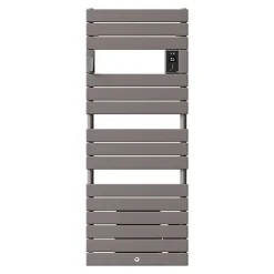 Thermor Sèche-serviettes Riviera 2 avec soufflerie 1750W gris roche - - 498611