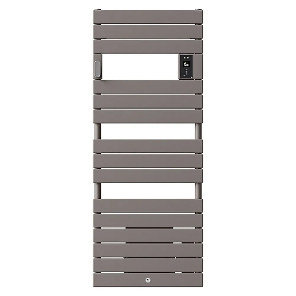Thermor Sèche-serviettes Riviera 2 avec soufflerie 1750W gris roche - - 498611