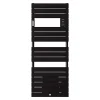 Thermor Sèche-serviettes Riviera 2 avec soufflerie 1750W noir carbone - - 498618