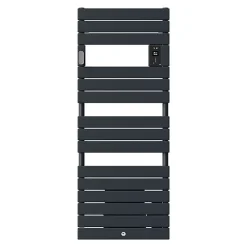 Thermor Sèche-serviettes Riviera 2 avec soufflerie 1750W gris ardoise - - 498610