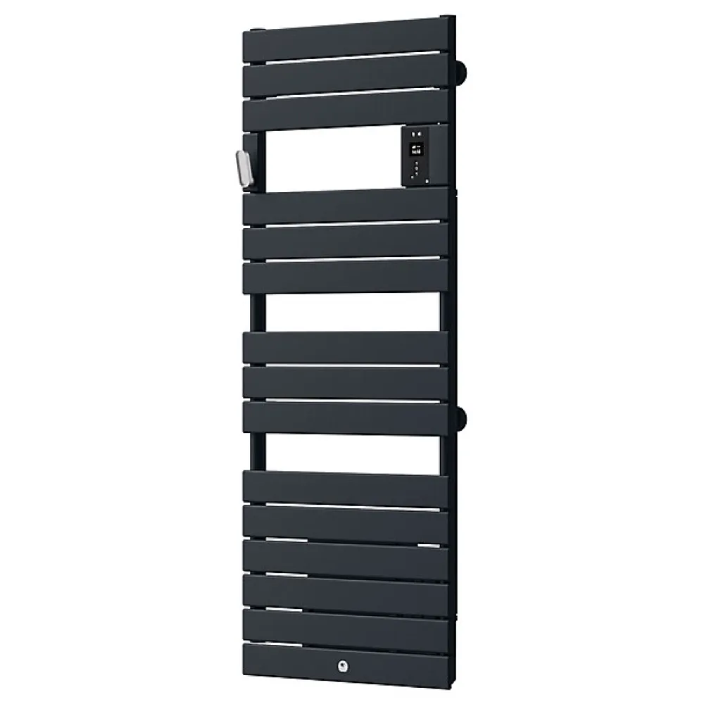 Thermor Sèche-serviettes Riviera 2 avec soufflerie 1750W gris ardoise - - 498610