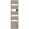 Thermor Sèche-serviettes Riviera 2 étroit avec soufflerie 1500W brun sable - - 498253