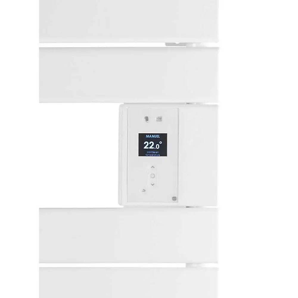 Thermor Sèche-serviettes Riviera 2 étroit 500W blanc brillant - - 498222