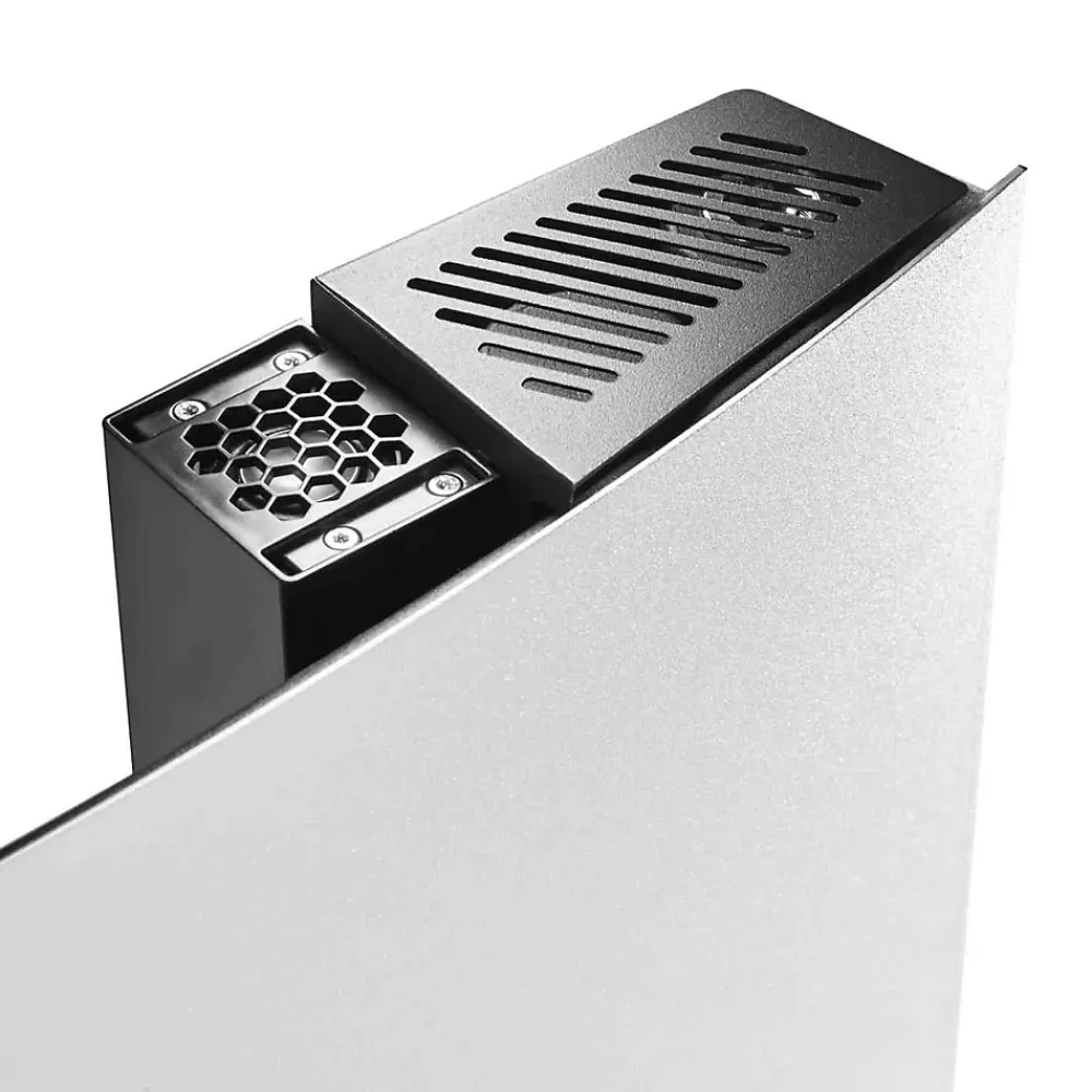 Sèche-Serviettes Mixte|Atlantic Sèche-serviettes SERENIS PREMIUM connecté soufflant mat à droite 750 + 1000W blanc carat - - 850659