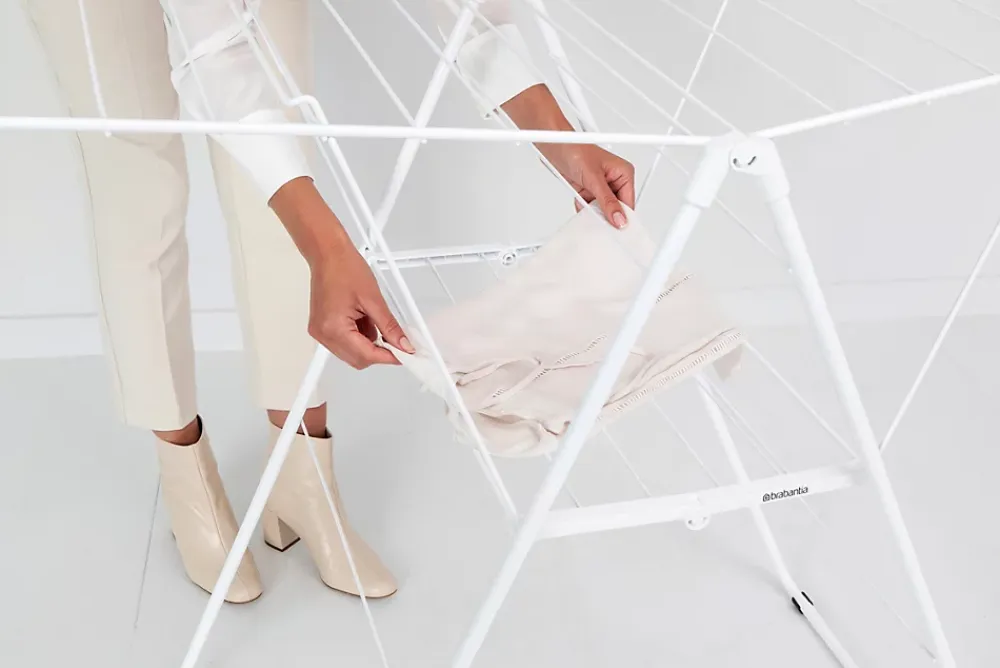 Etendoir À Linge|Brabantia Séchoir à linge Hangon blanc 25 m