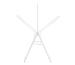 Brabantia Séchoir à linge Hangon blanc 25 m + cintres