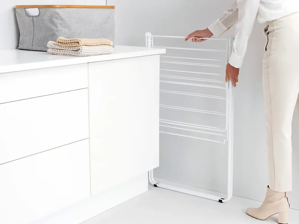 Etendoir À Linge|Brabantia Séchoir à linge Hangon blanc 15 m