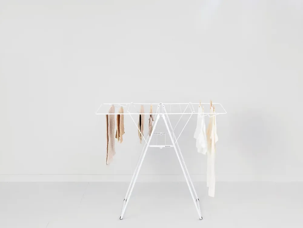 Etendoir À Linge|Brabantia Séchoir à linge Hangon blanc 15 m