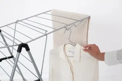 Etendoir À Linge|Brabantia Séchoir à linge Hangon gris metalic 15 m