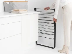 Brabantia Séchoir à linge Hangon noir mat 20 m